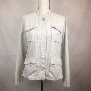 Eddie Bauer Beige Stone Utility Jacket Size Small